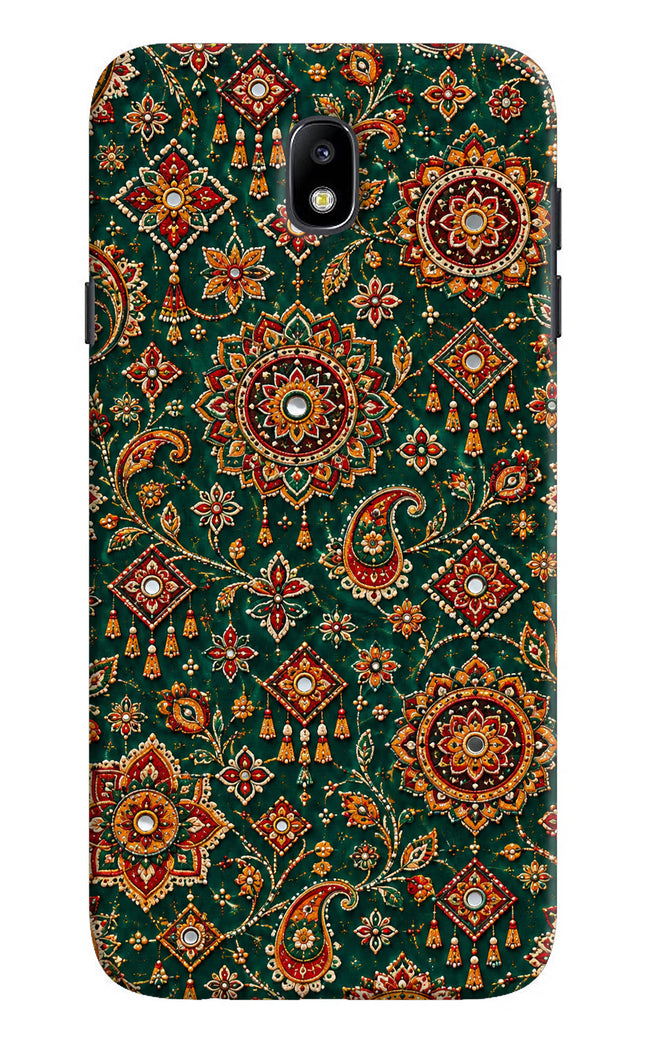 Green Pataka Samsung J7 Pro Hard Case Back Cover by Casekaro