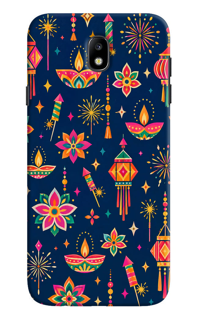 Festive Pop Samsung J7 Pro Hard Case Back Cover by Casekaro