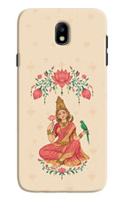 Goddess Lakshmi Samsung J7 Pro Hard Case Back Cover by Casekaro