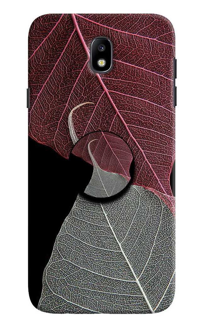 Leaf Pattern Samsung J7 Pro Pop Case by Casekaro