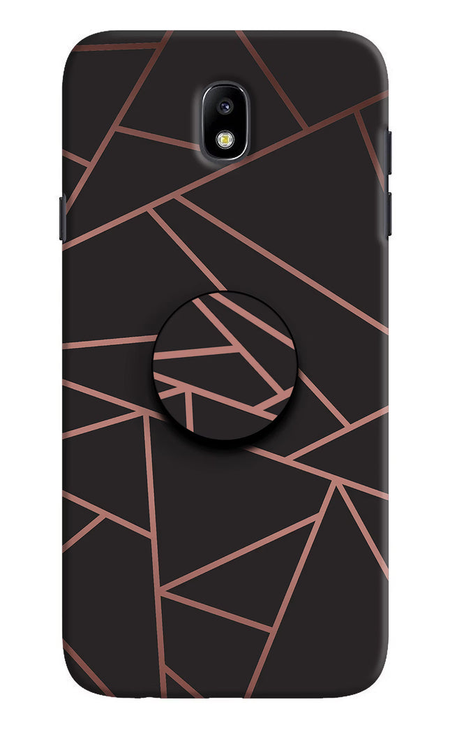 Geometric Pattern Samsung J7 Pro Pop Case by Casekaro