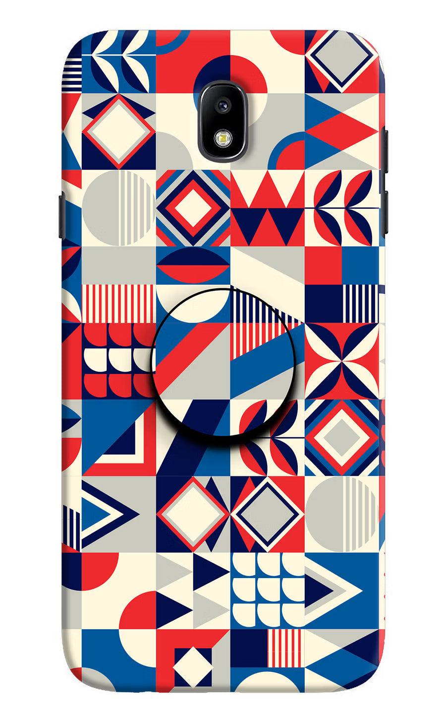 Colorful Pattern Samsung J7 Pro Pop Case, Hard case