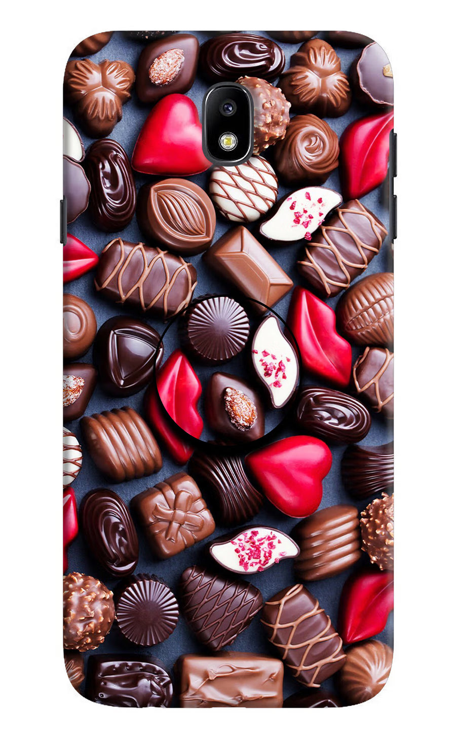 Chocolates Samsung J7 Pro Pop Case, Hard case