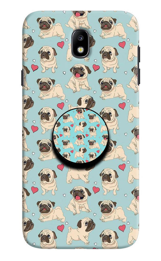 Pug Dog Samsung J7 Pro Pop Case by Casekaro