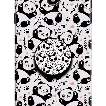 Cute Panda Samsung J7 Pro Pop Case by Casekaro
