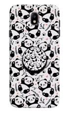 Cute Panda Samsung J7 Pro Pop Case by Casekaro