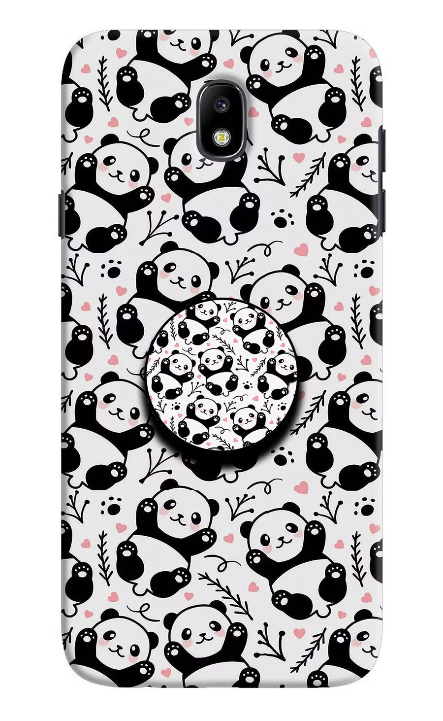 Cute Panda Samsung J7 Pro Pop Case, Hard case