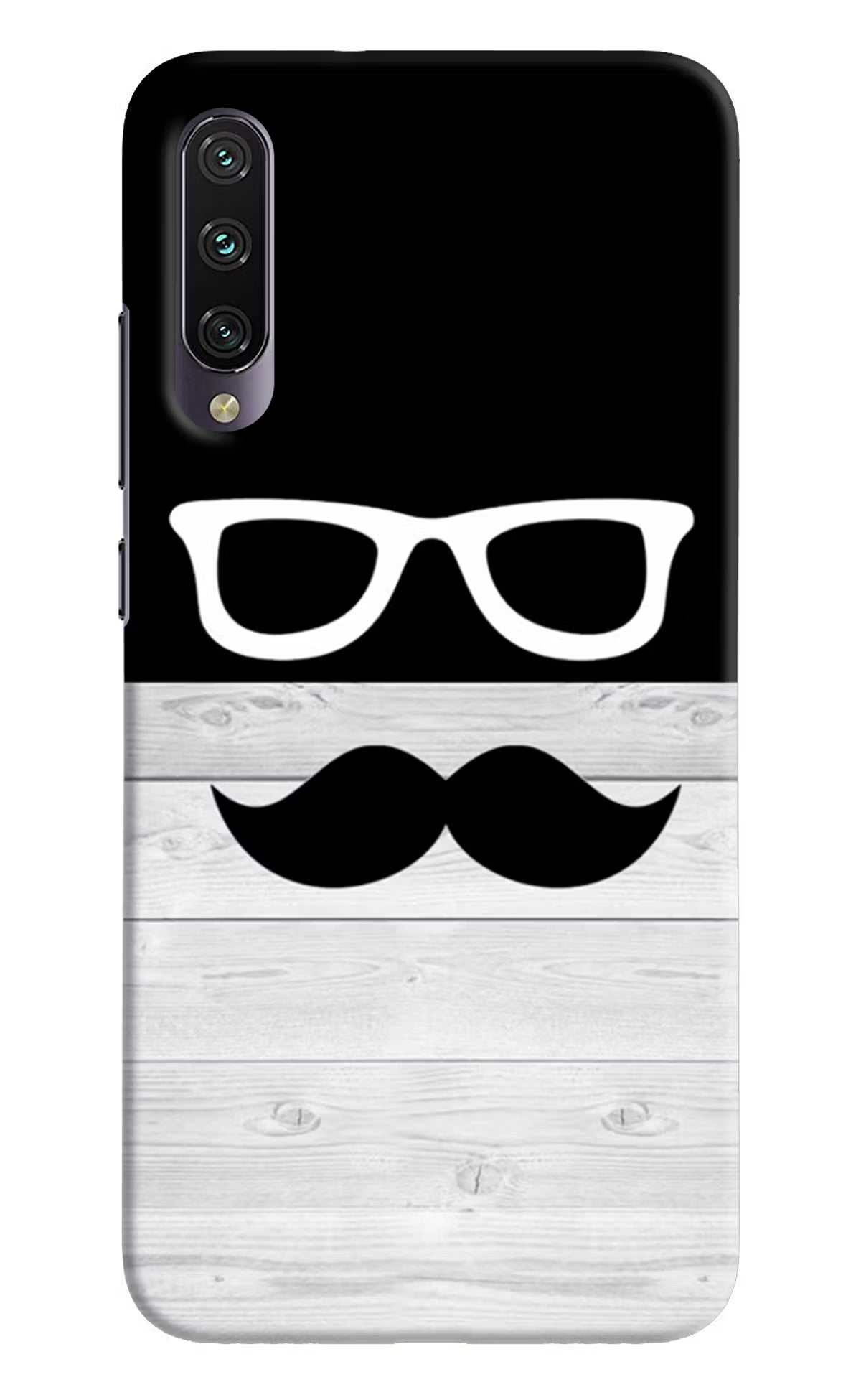 Mustache Mi A3 Hard Case Back Cover by Casekaro