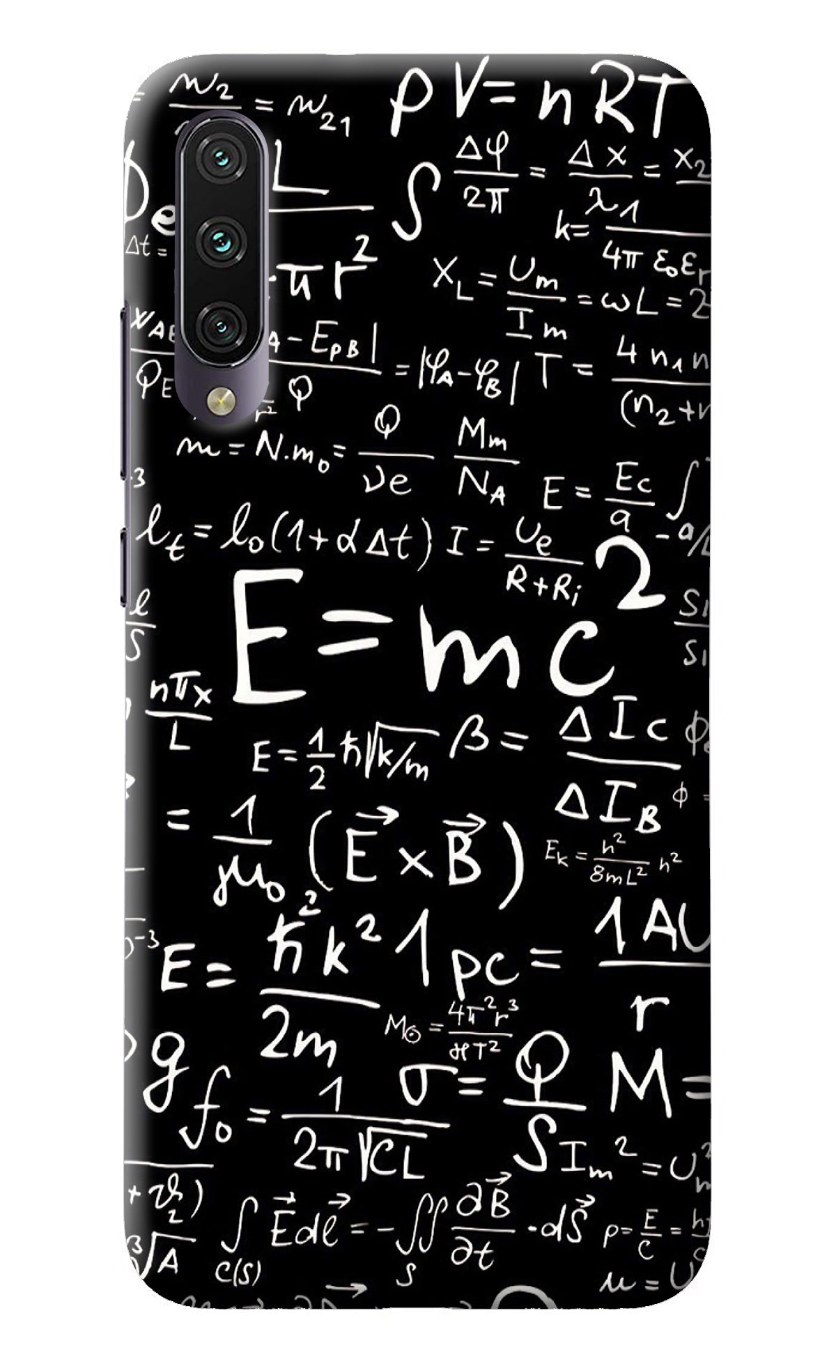 Physics Albert Einstein Formula Mi A3 Back Cover