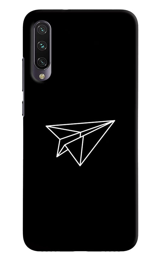 Paper Plane White Mi A3 Hard Case Back Cover by Casekaro