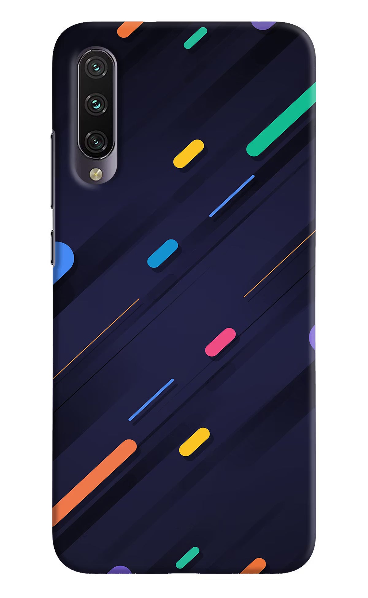 Abstract Design Mi A3 Hard Case Back Cover by Casekaro