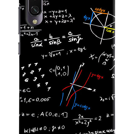 Mathematics Formula Mi A3 Hard Case Back Cover by Casekaro