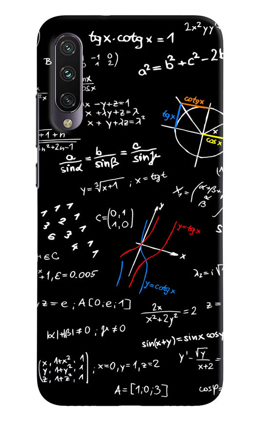 Mathematics Formula Mi A3 Hard Case Back Cover by Casekaro