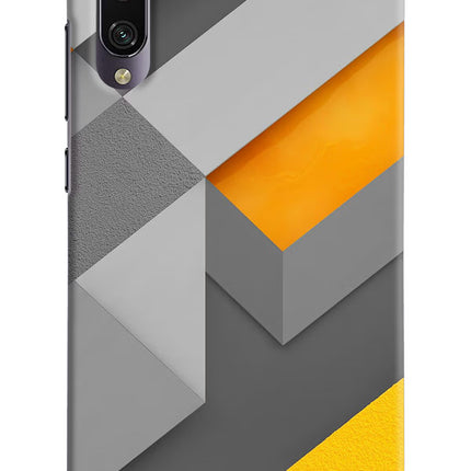 Abstract Mi A3 Hard Case Back Cover by Casekaro