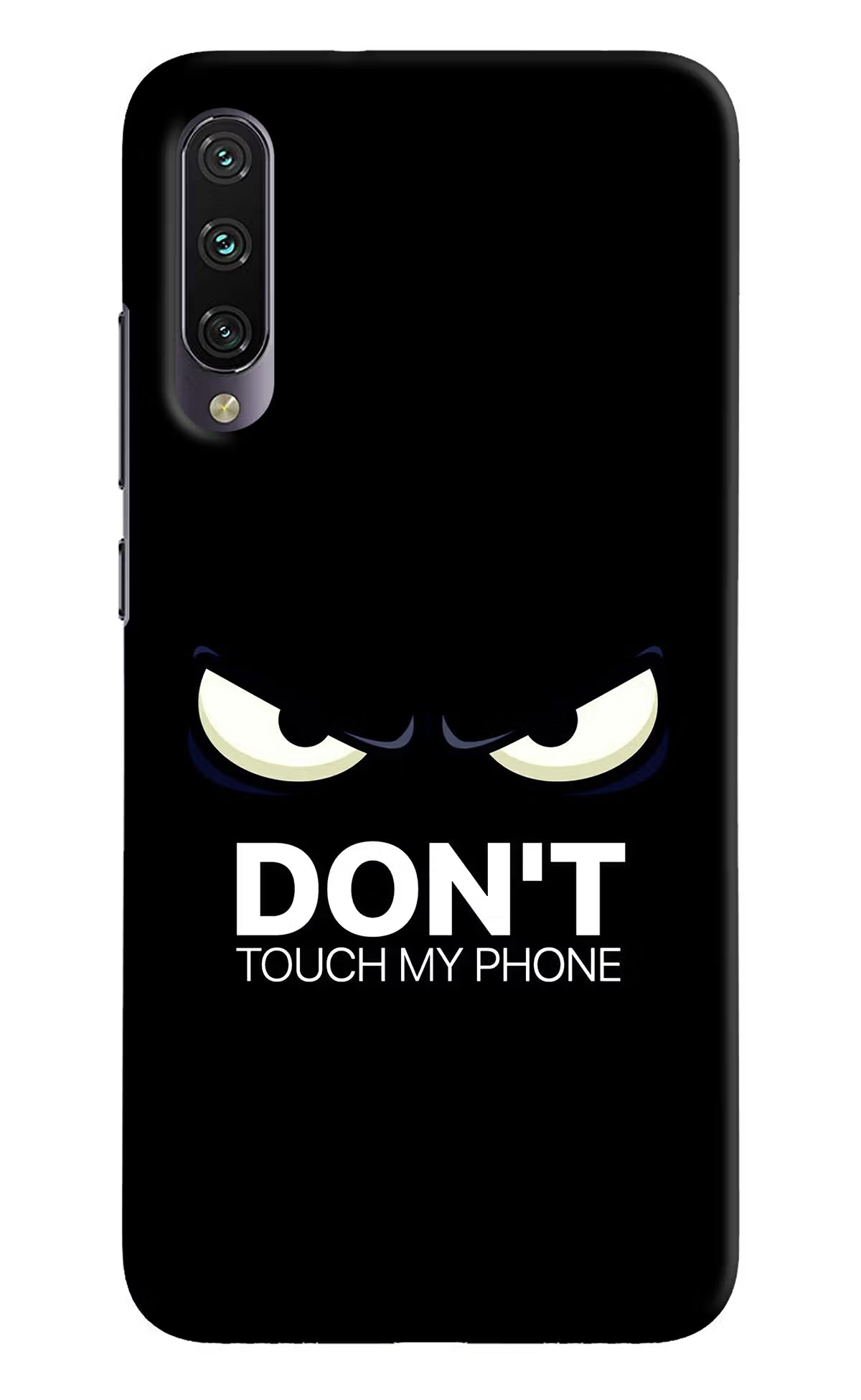 Don'T Touch My Phone Mi A3 Hard Case Back Cover by Casekaro