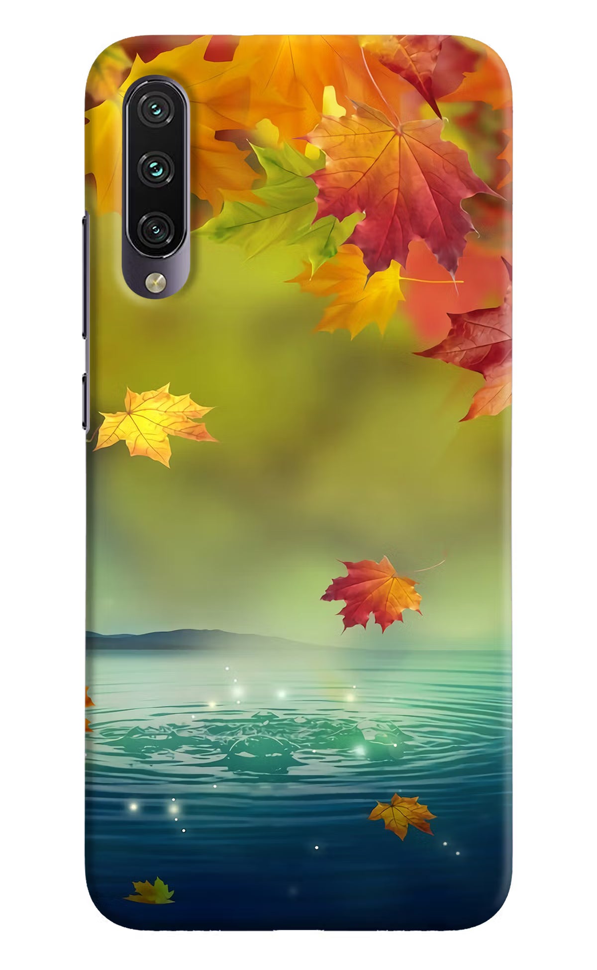 Flowers Mi A3 Hard Case Back Cover by Casekaro