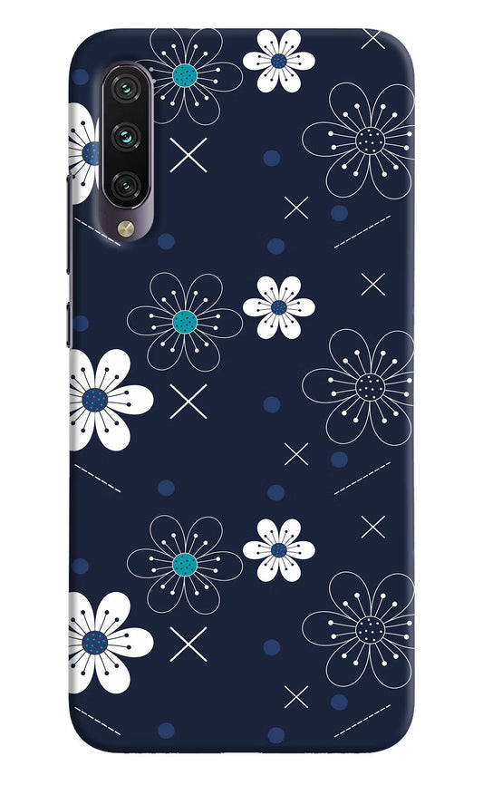 Flowers Mi A3 Hard Case Back Cover by Casekaro
