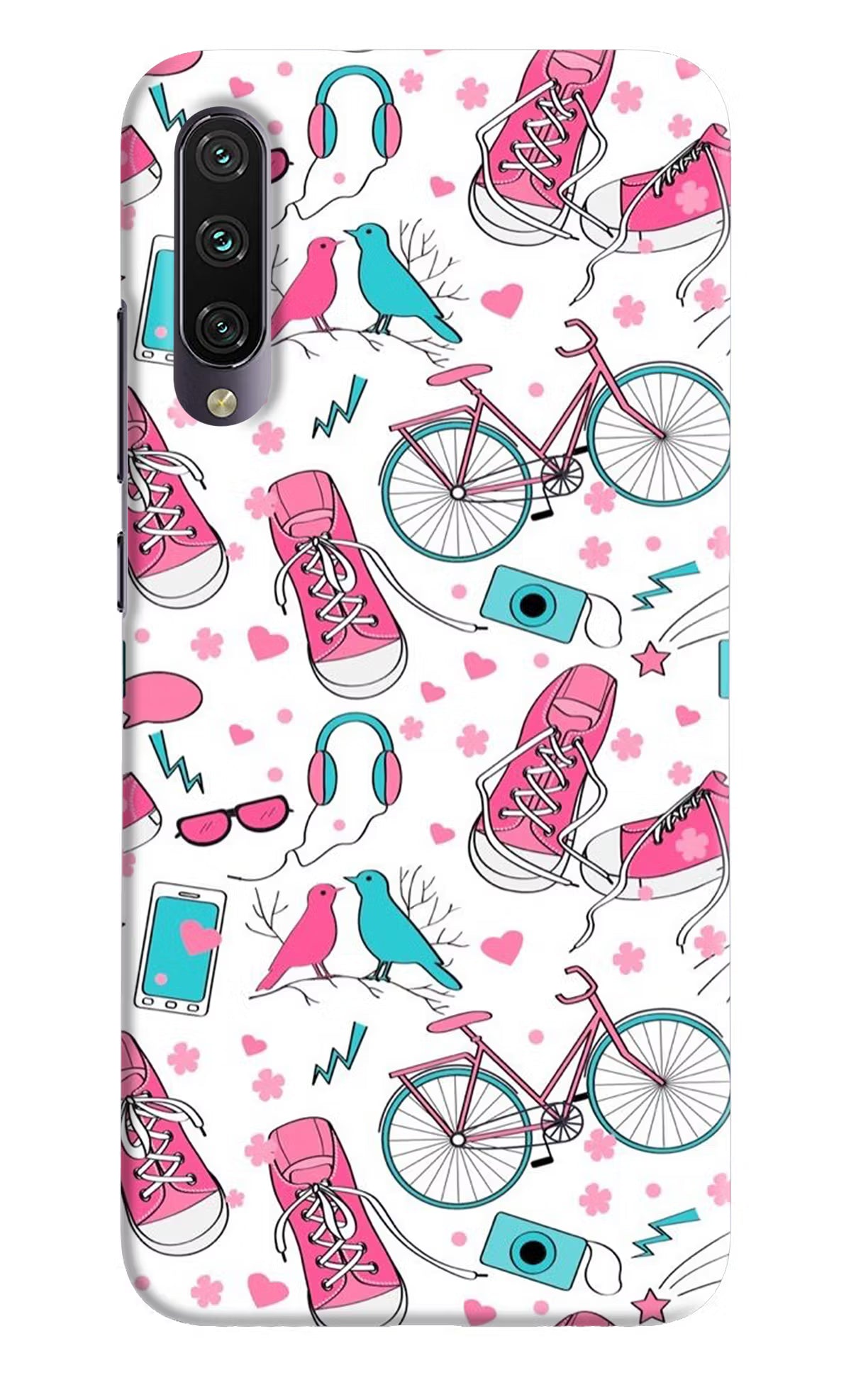 Artwork Mi A3 Hard Case Back Cover by Casekaro