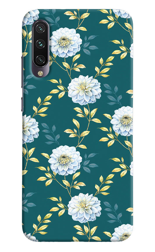 Flowers Mi A3 Hard Case Back Cover by Casekaro