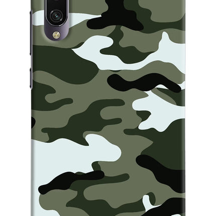 Camouflage Mi A3 Hard Case Back Cover by Casekaro