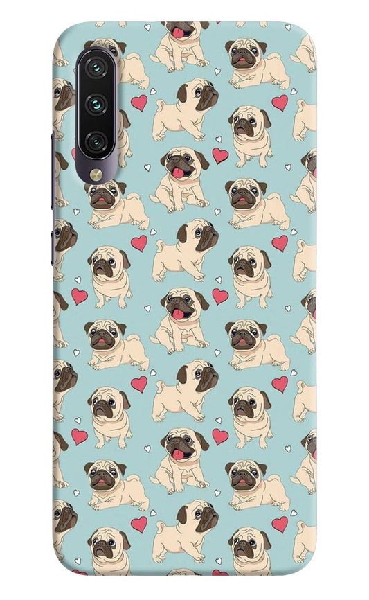 Pug Dog Mi A3 Hard Case Back Cover by Casekaro