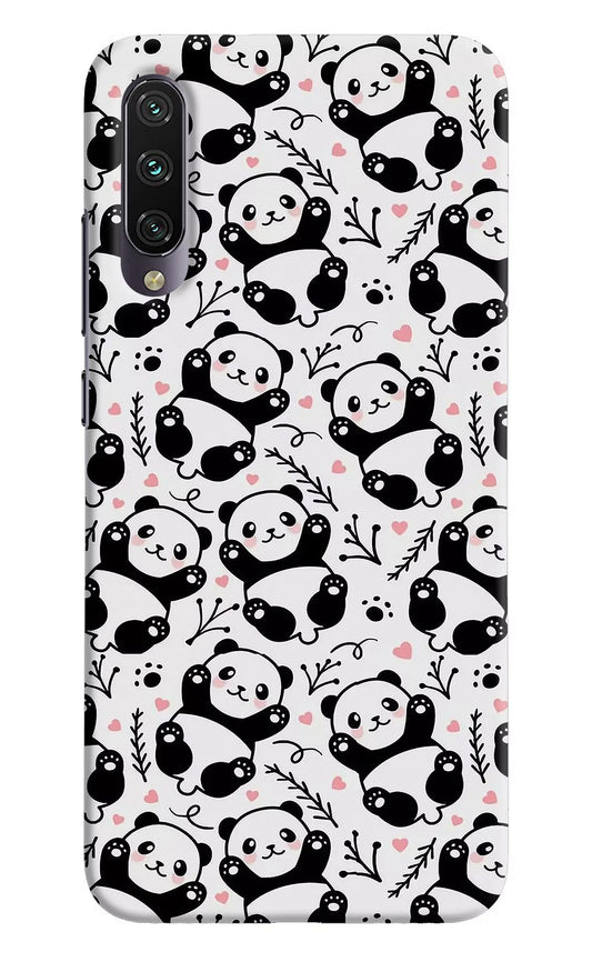 Cute Panda Mi A3 Hard Case Back Cover by Casekaro