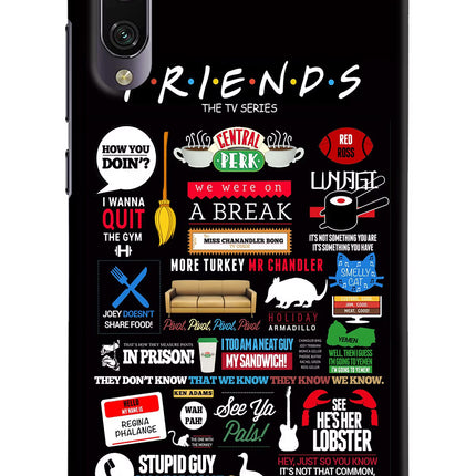 FRIENDS Mi A3 Hard Case Back Cover by Casekaro
