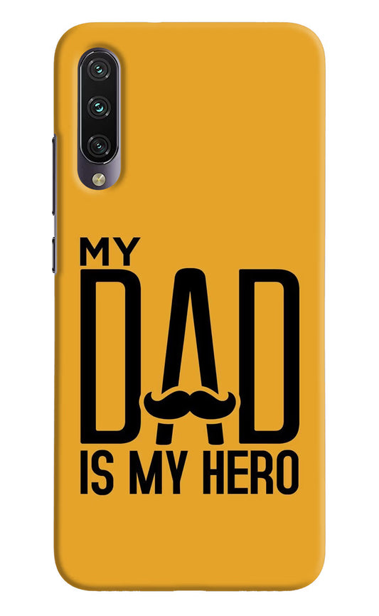 My Dad Is My Hero Mi A3 Hard Case Back Cover by Casekaro