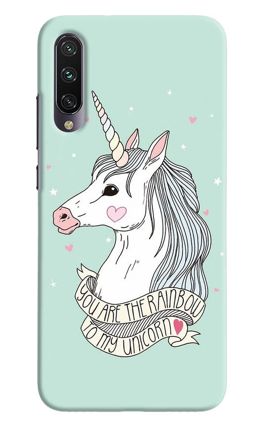 Unicorn Wallpaper Mi A3 Hard Case Back Cover by Casekaro