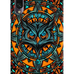 Angry Owl Art Mi A3 Hard Case Back Cover by Casekaro