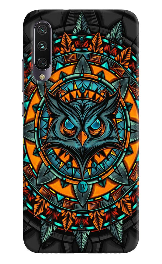 Angry Owl Art Mi A3 Hard Case Back Cover by Casekaro