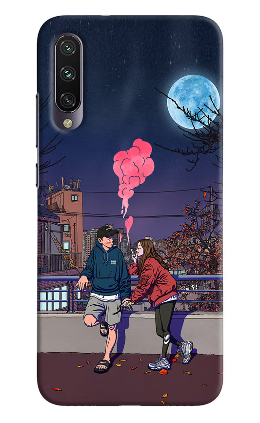 Chilling Couple Mi A3 Hard Case Back Cover by Casekaro