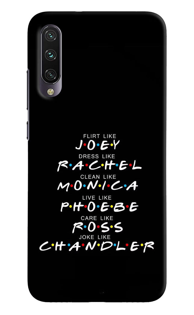FRIENDS Character Mi A3 Hard Case Back Cover by Casekaro