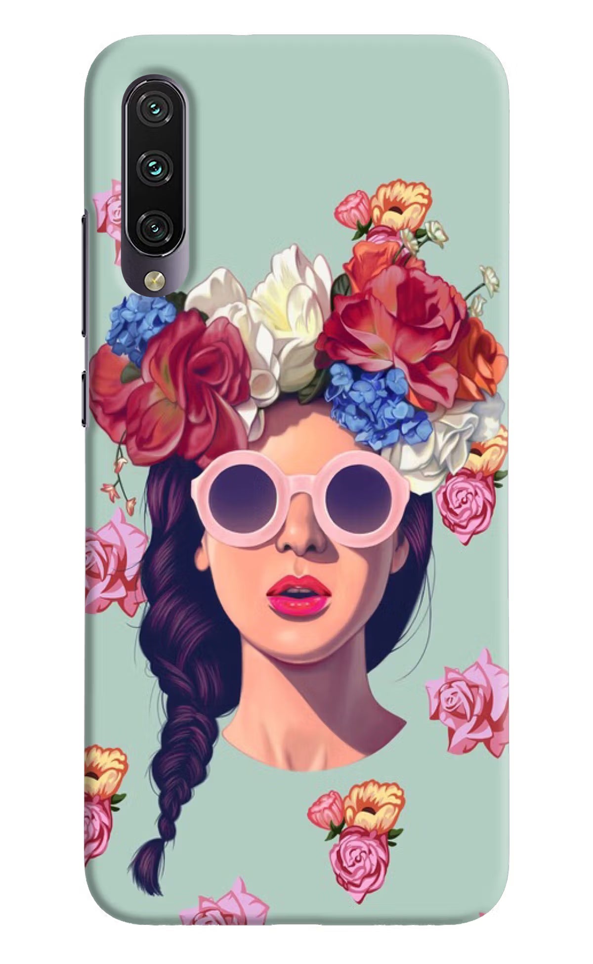 Pretty Girl Mi A3 Hard Case Back Cover by Casekaro