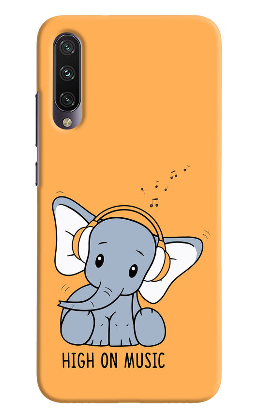 High On Music Mi A3 Hard Case Back Cover by Casekaro
