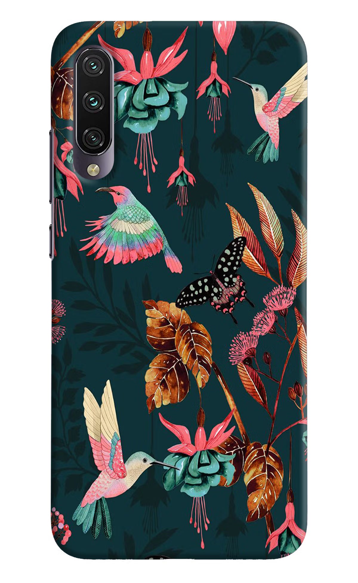 Birds Mi A3 Hard Case Back Cover by Casekaro