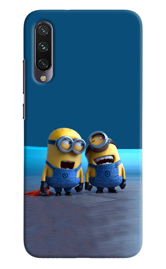 Minion Laughing Mi A3 Hard Case Back Cover by Casekaro