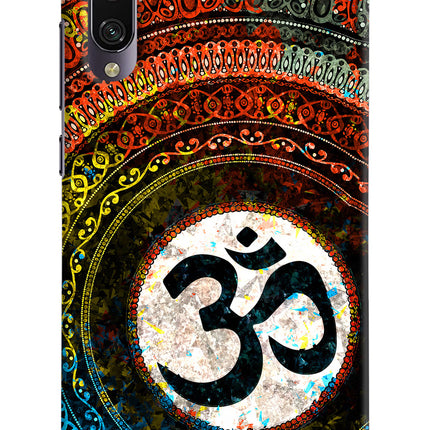 Om Cultural Mi A3 Hard Case Back Cover by Casekaro