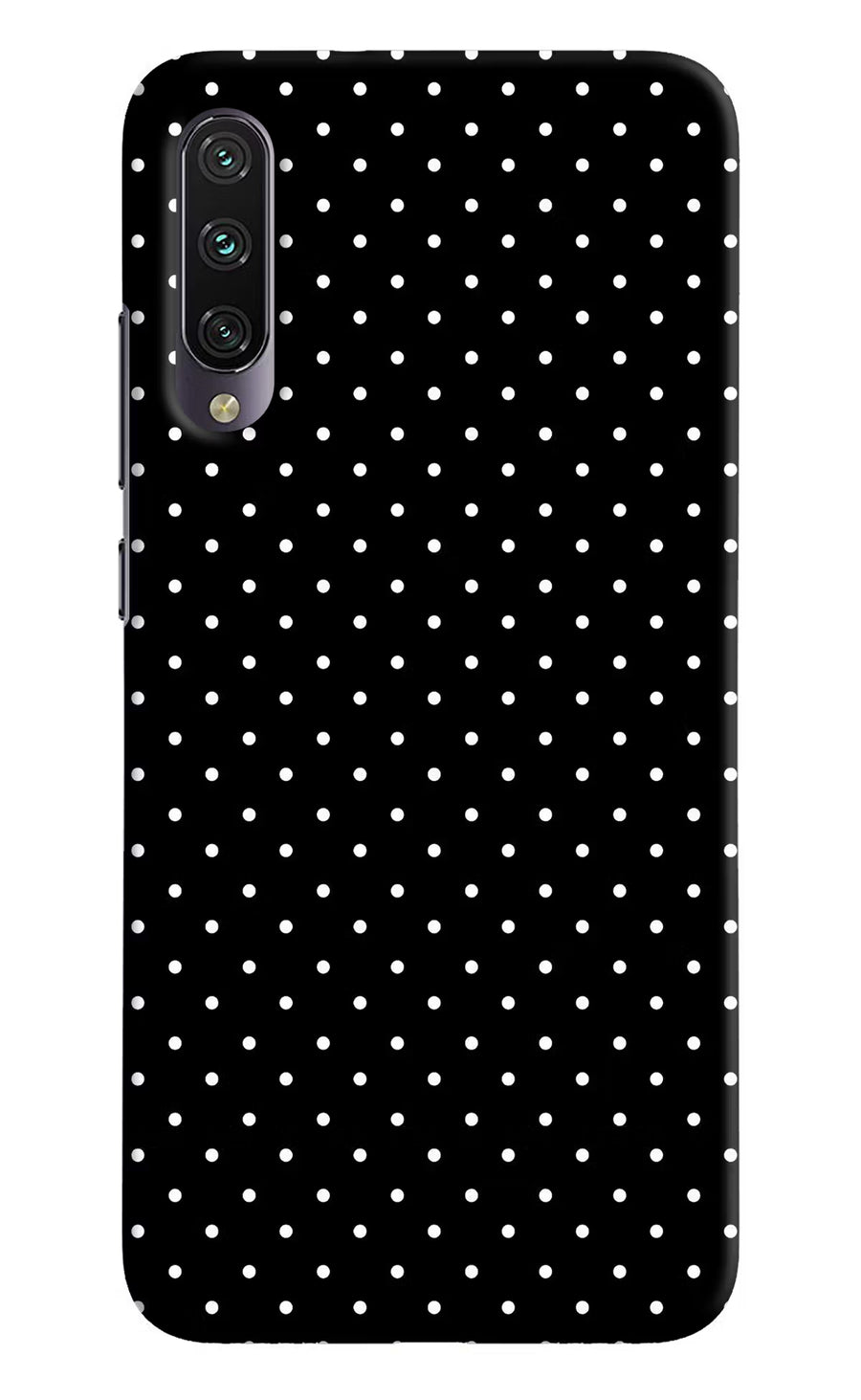 White Dots Mi A3 Back Cover, Hard case