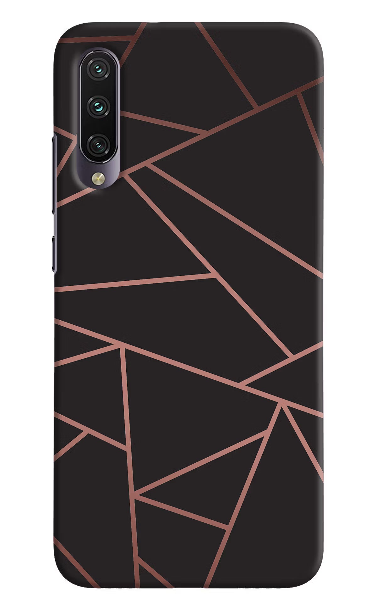 Geometric Pattern Mi A3 Hard Case Back Cover by Casekaro