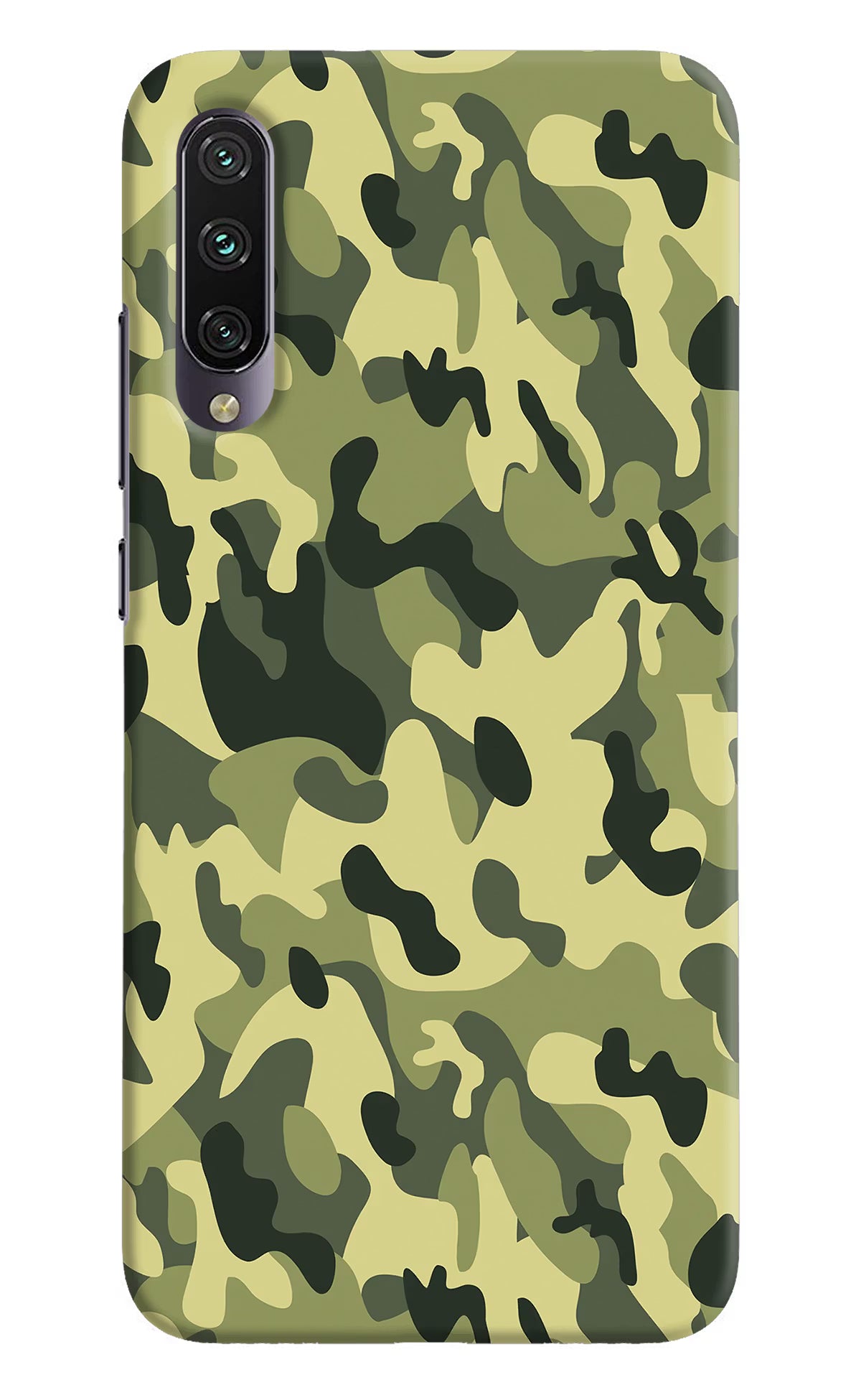 Camouflage Mi A3 Hard Case Back Cover by Casekaro