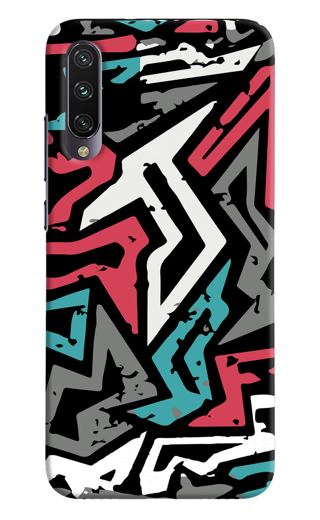 Geometric Graffiti Mi A3 Hard Case Back Cover by Casekaro
