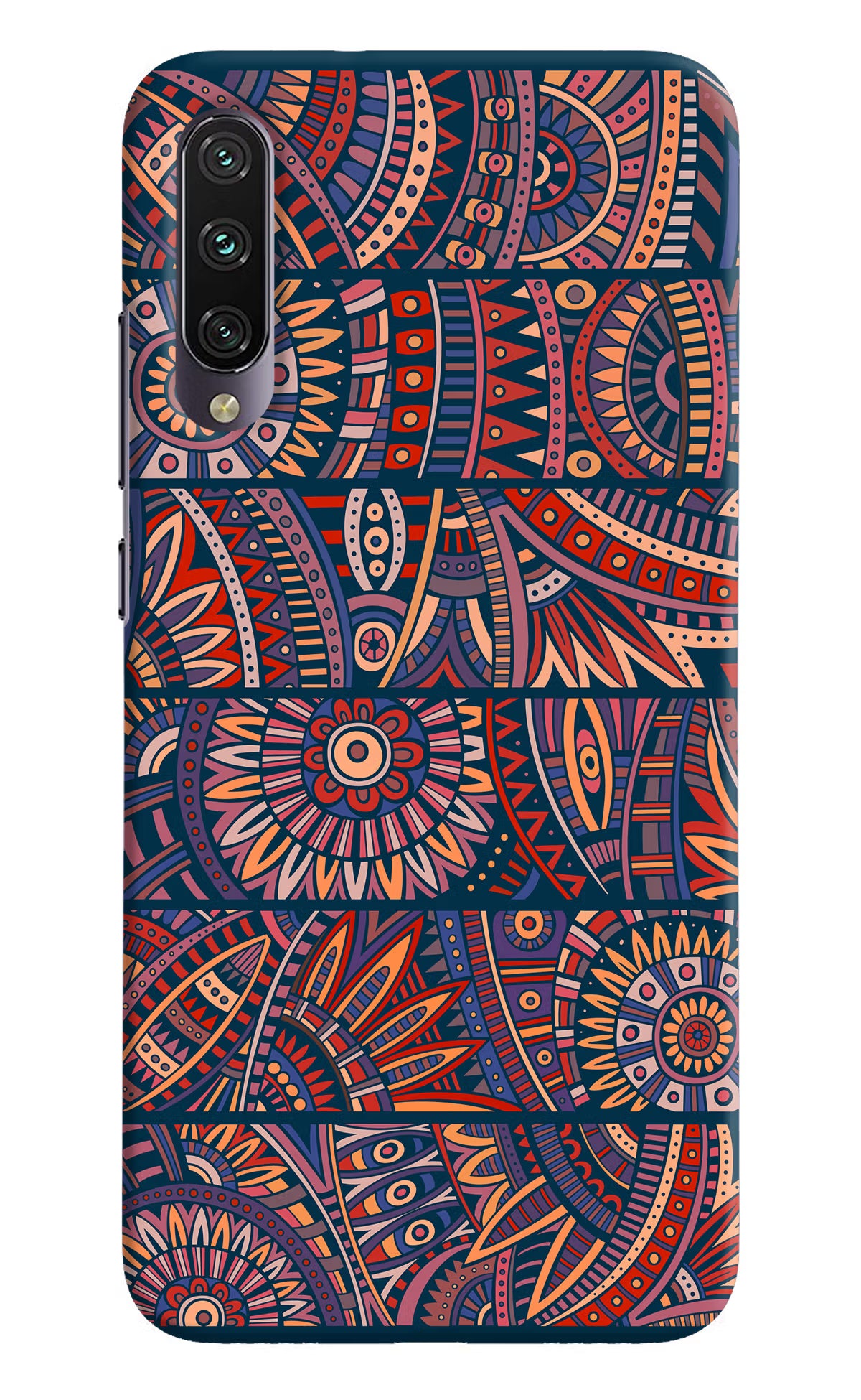 African Culture Design Mi A3 Hard Case Back Cover by Casekaro