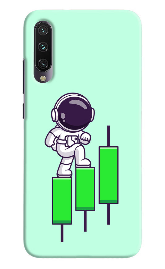 Astronaut Trader Mi A3 Hard Case Back Cover by Casekaro