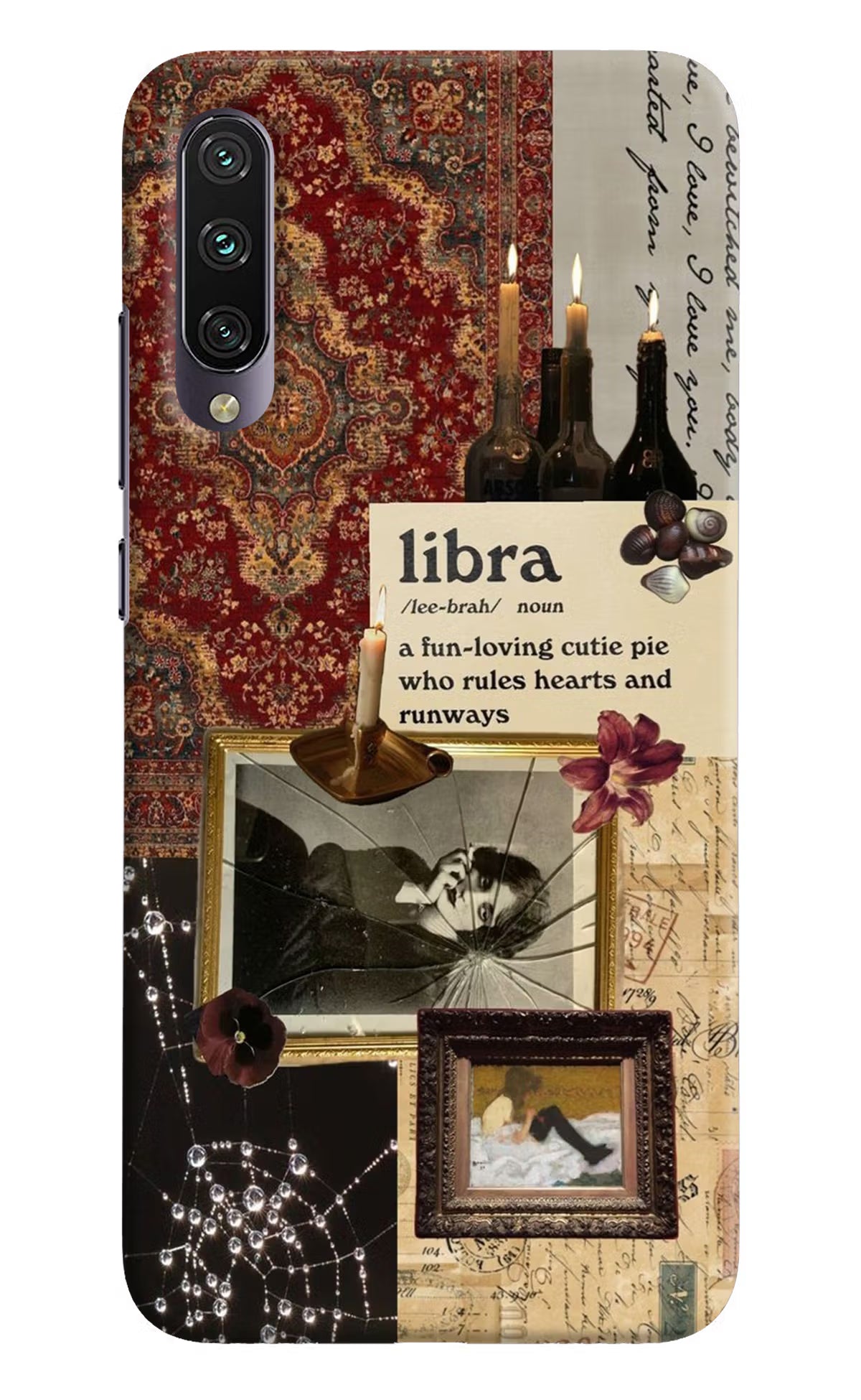 Libra Zodiac Mi A3 Hard Case Back Cover by Casekaro