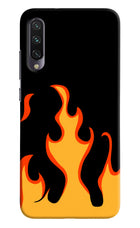 Fired Up – Black Mi A3 Hard Case Back Cover by Casekaro