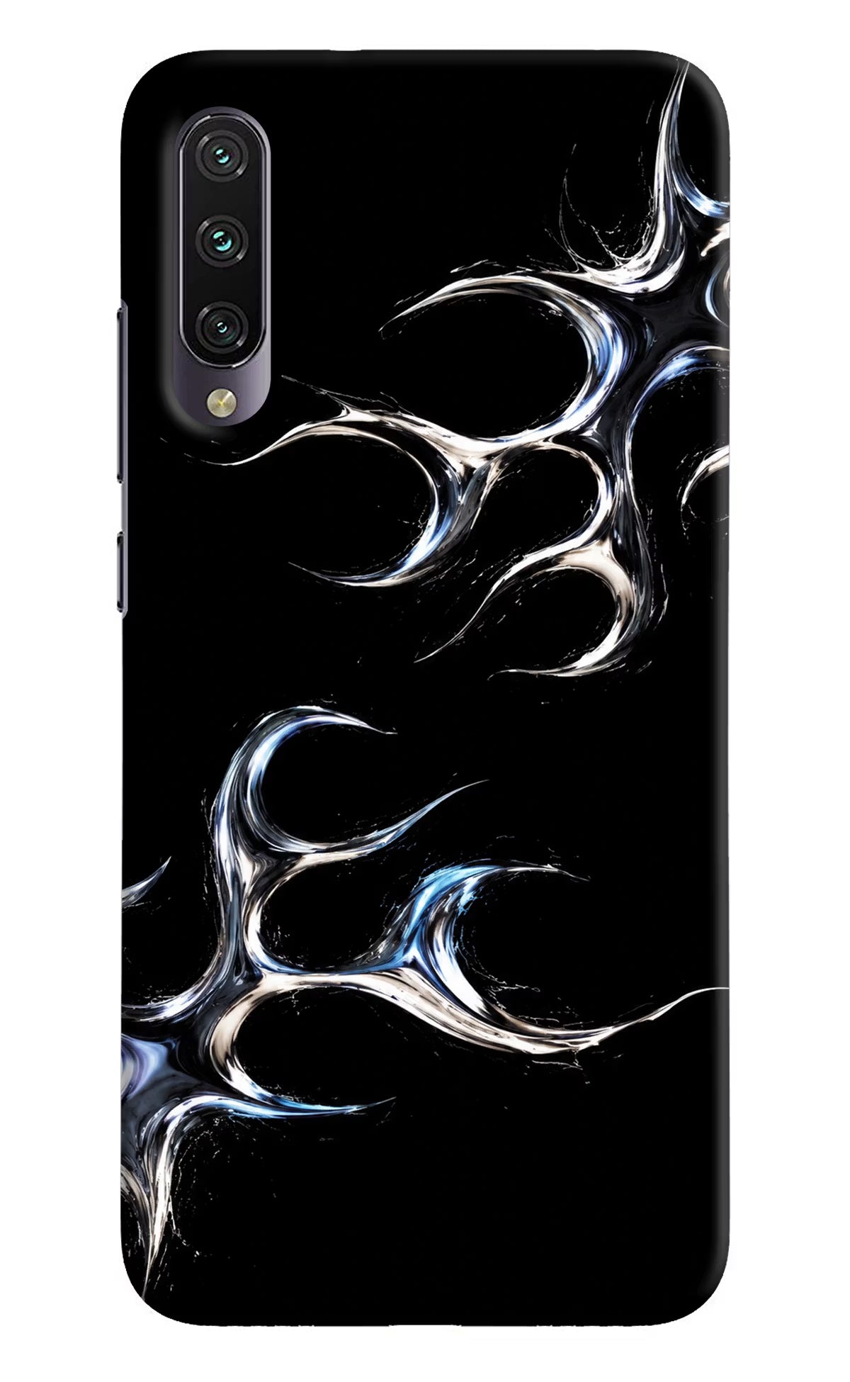 Chrome Tribal Mi A3 Hard Case Back Cover by Casekaro