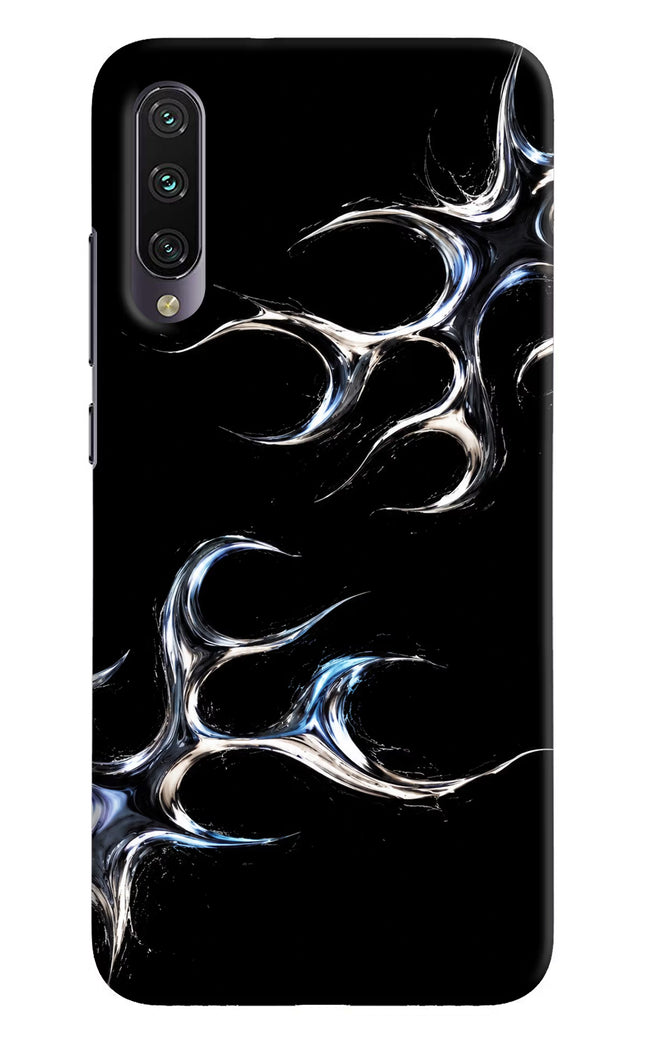 Chrome Tribal Mi A3 Hard Case Back Cover by Casekaro