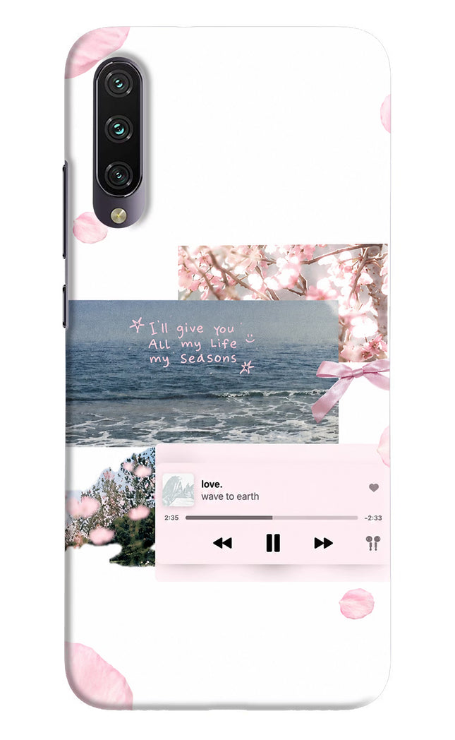 Wave to earth Mi A3 Hard Case Back Cover by Casekaro