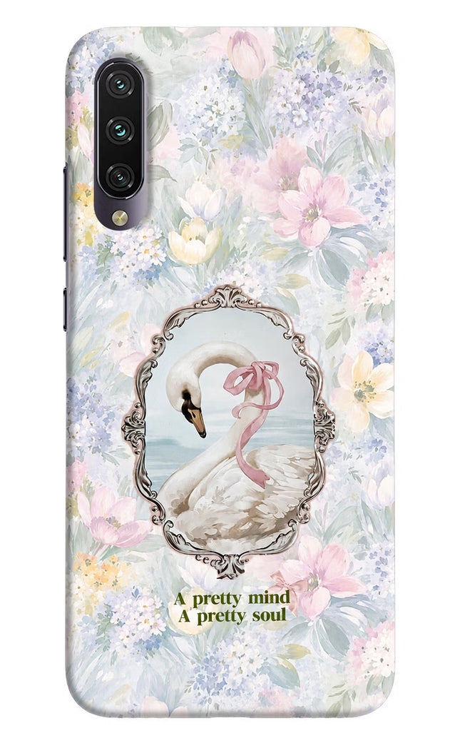 Pretty Mind Pretty Soul Mi A3 Hard Case Back Cover by Casekaro